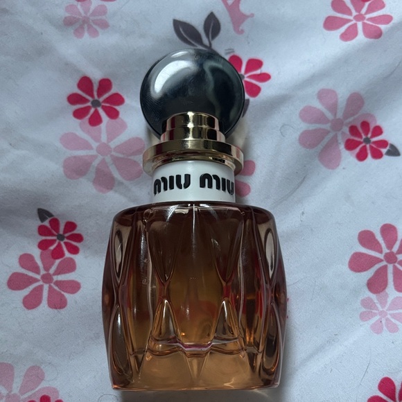 Miu Miu Amber Perfume with Black and Gold Cap - Picture 1 of 1